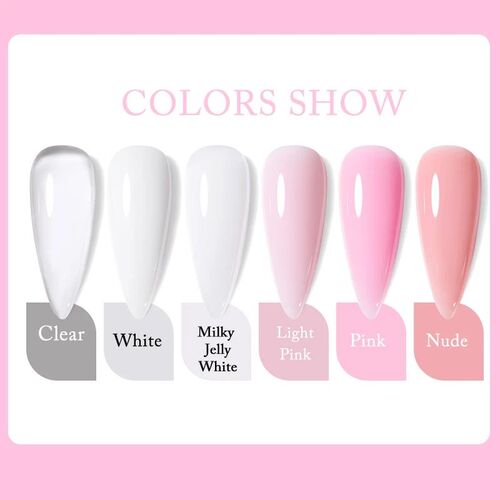 150g Extension French Acrylic Gel Soak Off UV LED Camouflage