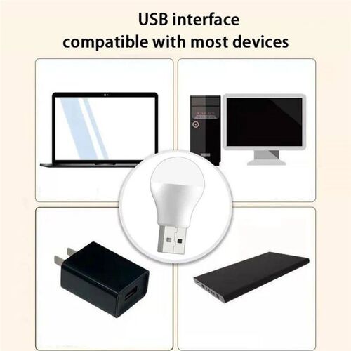 5pcs USB LED Reading Lamp Mini Book Light Camping Night Ligh