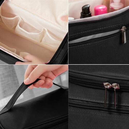 Large Makeup Organizer Cosmetic Bag Shaving Bag Travel Toile