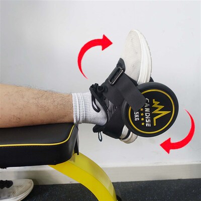 New.Dumbbell Ankle Strap Foot Strap Tibialis Trainer Leg Mus
