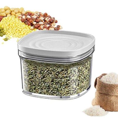 Storage Jars Portable Sealed Food Container Cereal