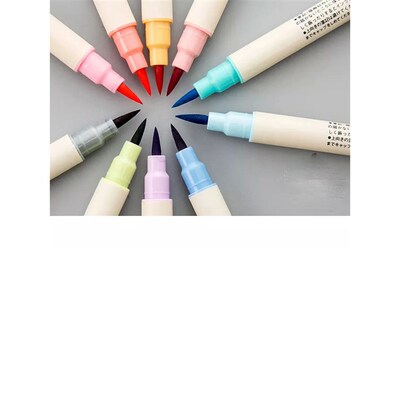 Bview Art 10 Colors Watercolor Brush Markers Calligraphy Pen