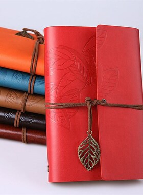 Retro Diary Notepad PU Leather Notebook Note Book Stationery