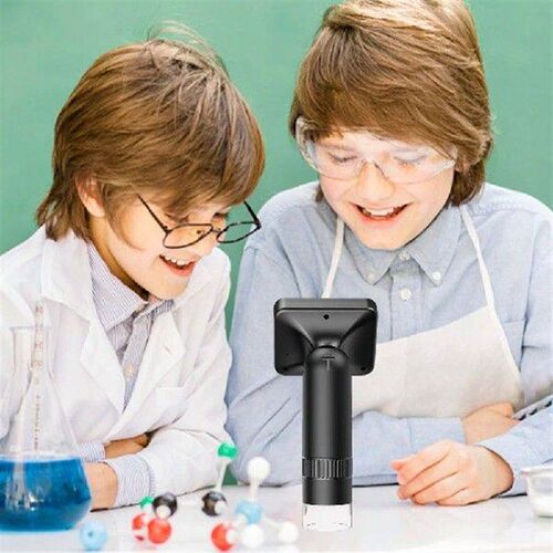 50-1000X Lab Digital Microscopes Equipment 2 Inch LCD