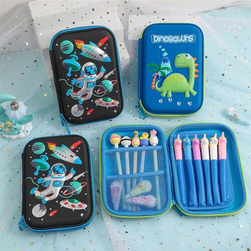 3D EVA Kawaii Unicorn Pencil Box Girl Cute Cartoon Stationer