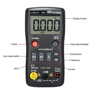 RICHMETERS Professional 8000 Counts Digital Multimeter True-