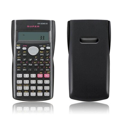 Scientcific Calculator with 240 Functions and 2-Line Screen