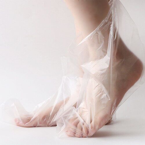 100pcs Disposable Foot Cover Transparent Film Foot Cover for