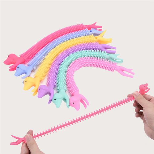 Worm Noodle Stch String TPR Rope Anti Sss Toys String Fidget