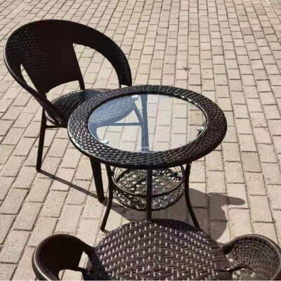 Balcony Table Small Coffee Table Round Easy Small Apartment