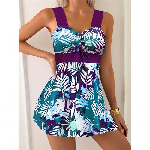 Split body plus size slimming, belly covering,