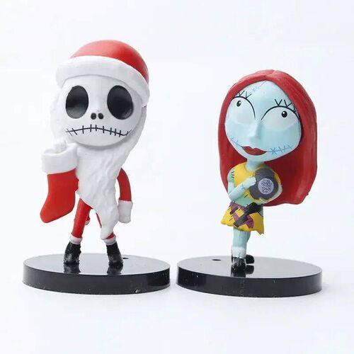 6-10 Pcs/Lot The Nightmare Before Christmas 7cm Mini Figure