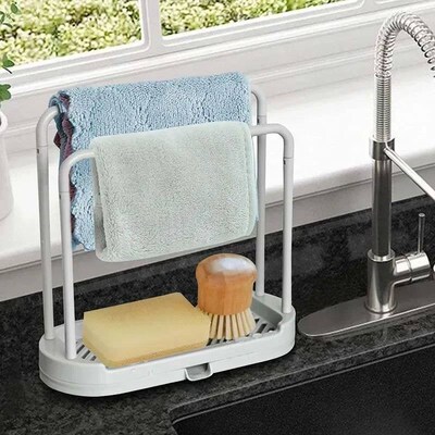 Kitchen Rag Drain Stand Kitchen Accessories Sink Drainage Sh