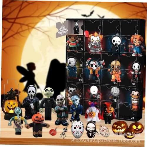 Christmas Eve Doomsday Calendar Blind Box Ornaments Hallowee