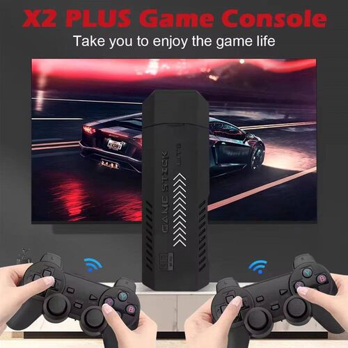 X2 Plus GD10 Pro 4K Game Stick New 3D HD 2.4G Retro Video Ga