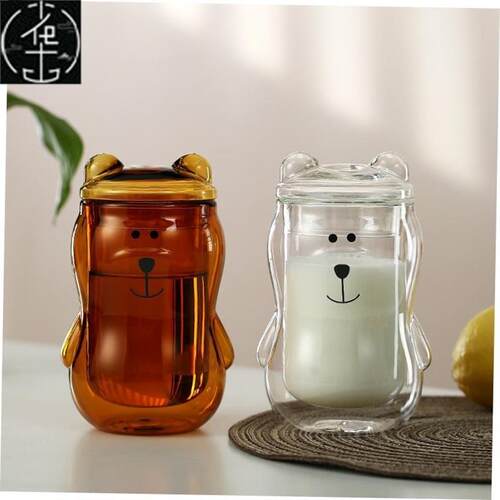 Water glass mug Coffee Cup Set Heat-resistant Double Handle