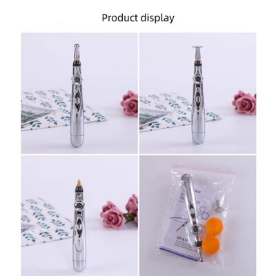 Electric Acupuncture Point Massage Pen Pain Relief Laser The