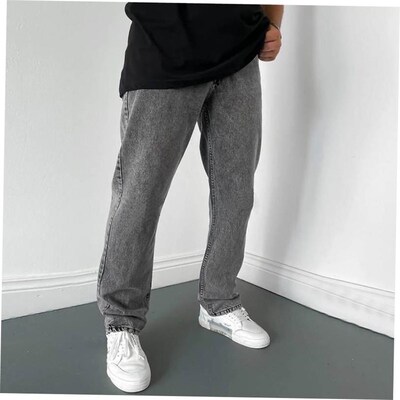 Baggy Jeans for Men Brands Brands Straight Wide Pants With S
