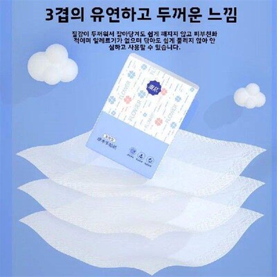 Manhua Handkerchief Paper Portable Small Bag Tissue Wet