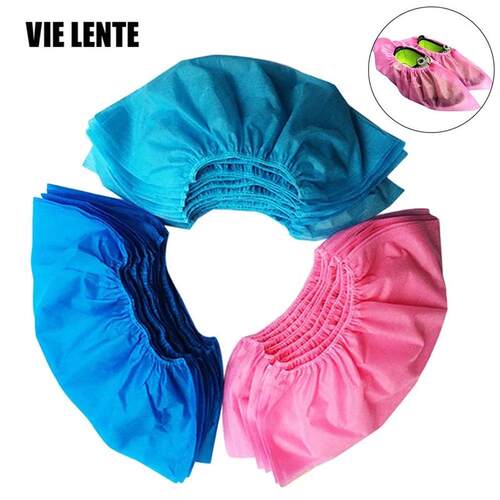 50/100pcs Disposable Shoe Cover Dustproof Non-slip Dhoe Cove