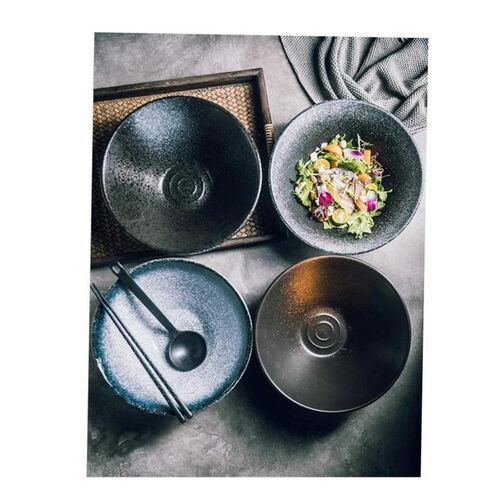 Japanese ceramic bowl commercial large ramen bowl rice bowl