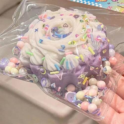 Taba Squishy Cake Doughnut Stress Relief Toy, Extra Large Se