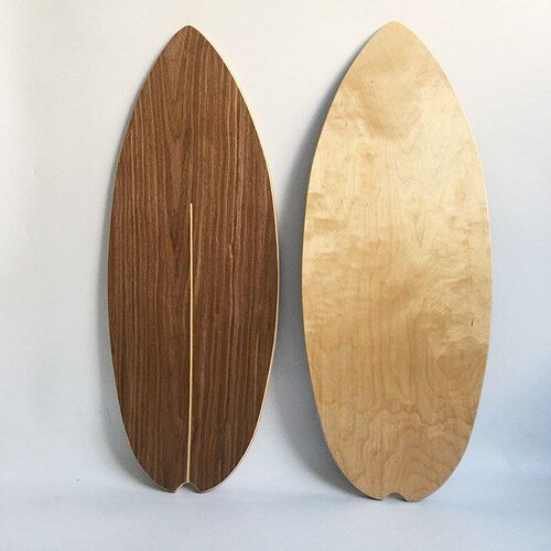 Maple Balance Board Wooden Balance Board Ski Yoga Training B