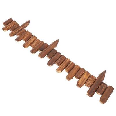Decoration Anticorrosive Wood Fence Landscape Fringe Border