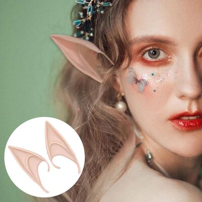 Halloween Latex Cosplay Prop Party Phantom City Sharp Ear El