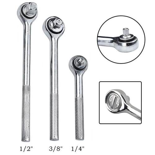 1/4 3/8 1/2 High Torque Ratchet Wrench Socket Quick Release