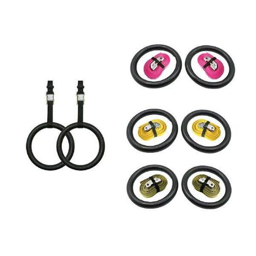 Gymnastic Rings for Adults with Adjustable Straps for Hotel