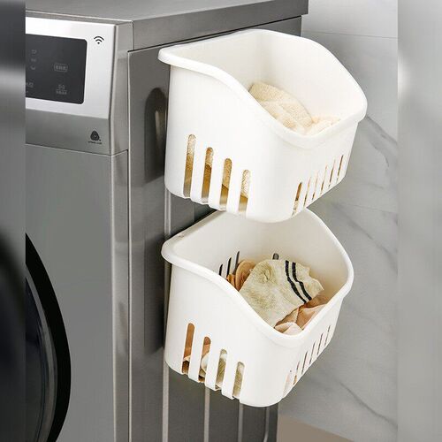 Hanging storage basket toilet plastic Bath Basket