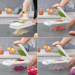 Vegetable Chopper Multifunctional Food Chopper Slicer Cutter