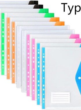 Waterproof A4 A6 File Bag Organizer Data Book Document Large