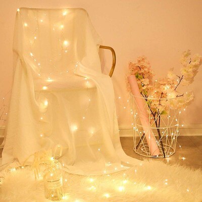 10/20M LED Fairy Lights Copper Wire USB Powered Christmas De