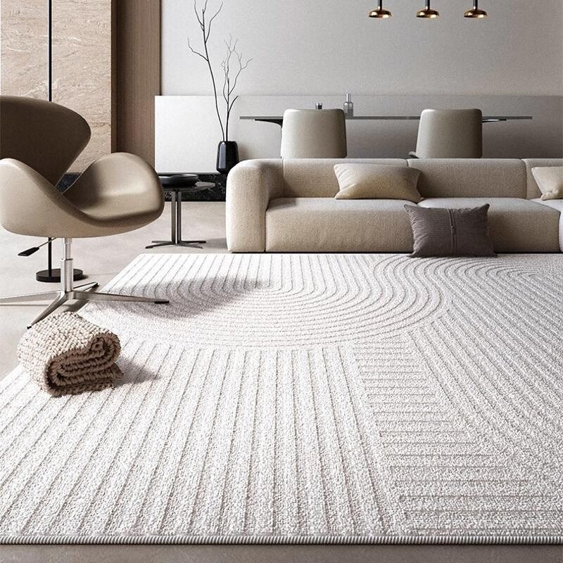 意式奶油风防水地毯客厅沙发茶几毯20新款免洗可擦卧室床边地垫,居家布艺,地毯,淘宝优惠券,粉丝福利购,淘宝优惠卷