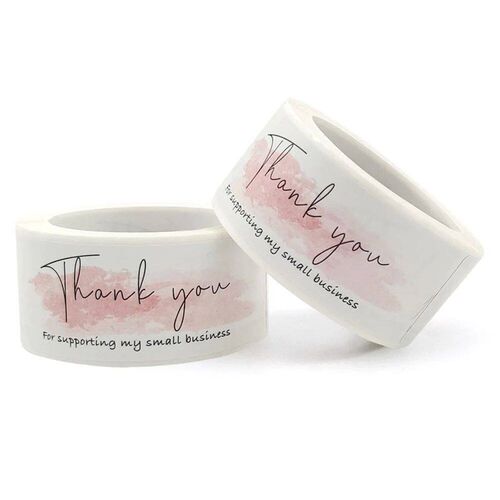 120Ps 1inh*3inh Thank You ers Self-adhesive Laser ers Sealin