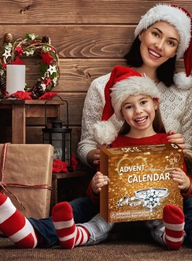 Jewelry Set Advent Calendar for Women 2023 Christmas  Fashio