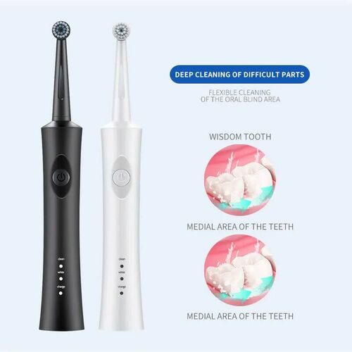 Jianpai Adult Round Head 3D Acoustic Rotary Electric Toothbr