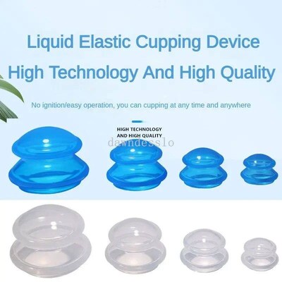 Anti-cellulite Silicone Suction Cup Massage Body Cups Vacuum