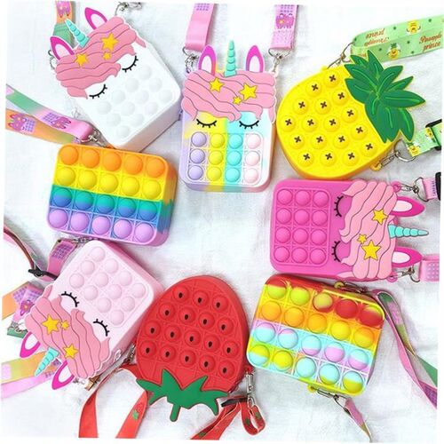 let Ladies Bag Silica Simple Dimple Crossbody Bags For Girls