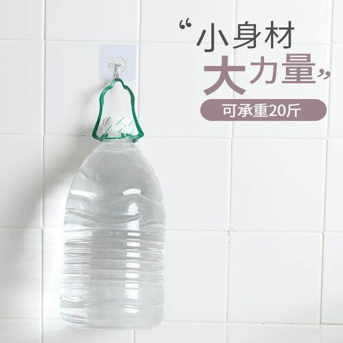 No-drill hooks, super strong self-adhesive wall-mounted, tra