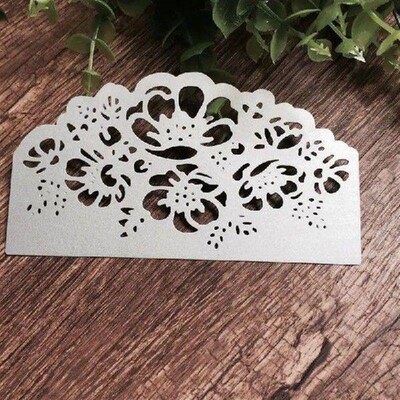 QXNB 3pcs Invitation Metal Cutting Dies Stencil