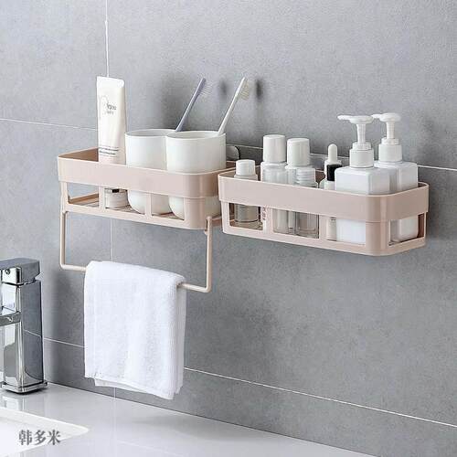 bathroom shelves toilet wall towel rack wash gargle storage