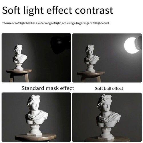 6Inch Soft Light Ball For Photography Translucent Diffuser