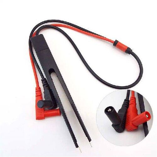 SMD IC Inductor Test lead Clip pen Probe to banana end