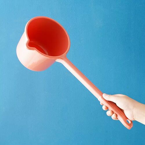 Longhandled Water Scoop for Home Kitchen Thick Plastic Water