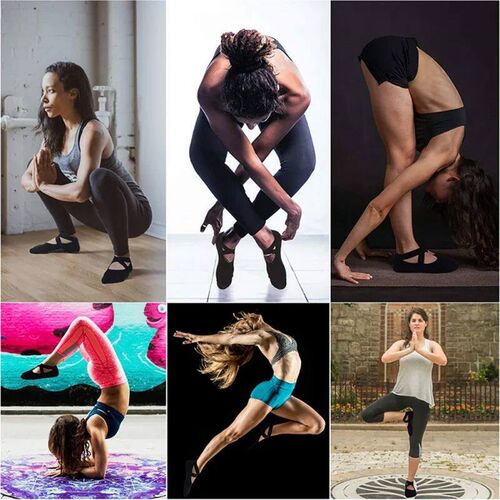 Women High Quality Pilates Socks Anti-Slip Breathable Bandag