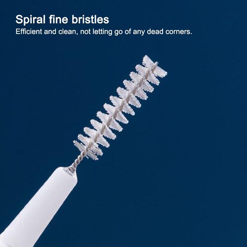 10Pcs/Set Shower Head Cleaning Brush White Small Brush Pore