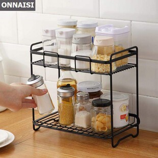 shelf household spice supplies necessities rack The